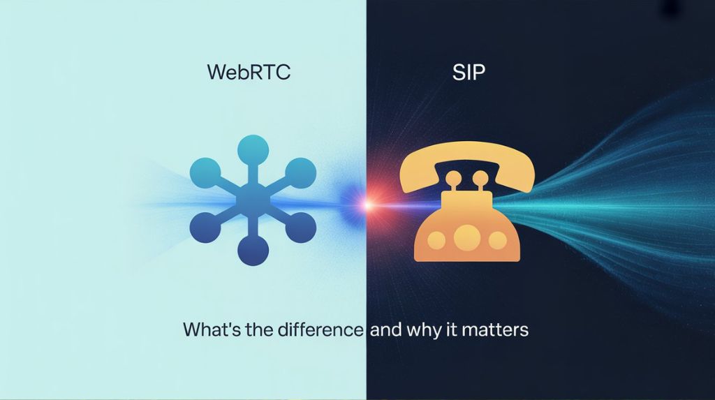 WebRTC vs SIP: What’s the Difference and Why It Matters