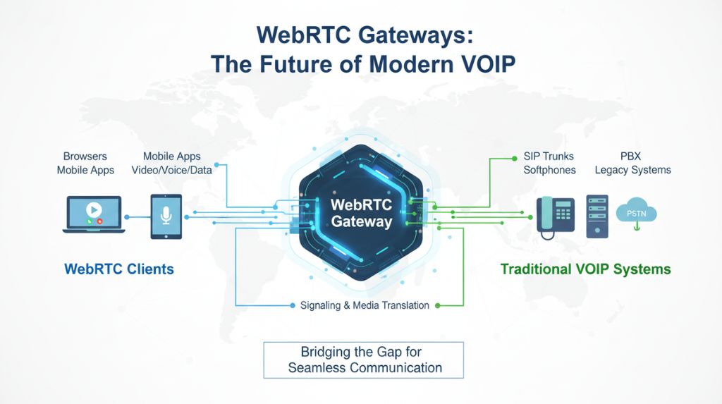 WebRTC Gateways: The Key to Modern VoIP Integration