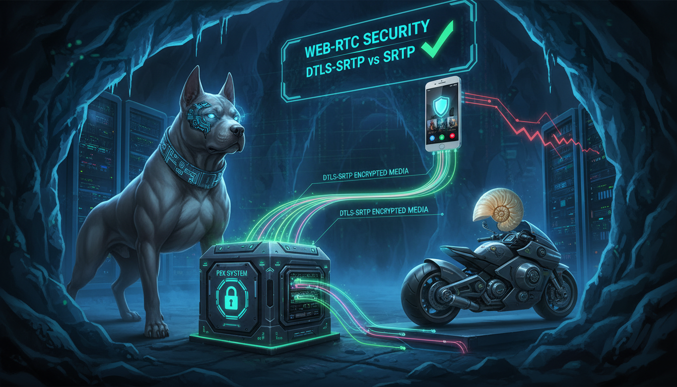 DTLS-SRTP vs SRTP: WebRTC Security for PBX Admins