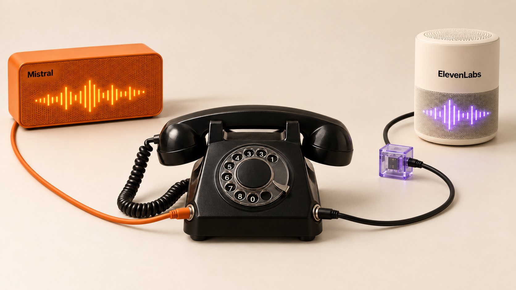 Mistral and ElevenLabs Launched Voice Agents on the Same Day. They Connect to Calls Very Differently.